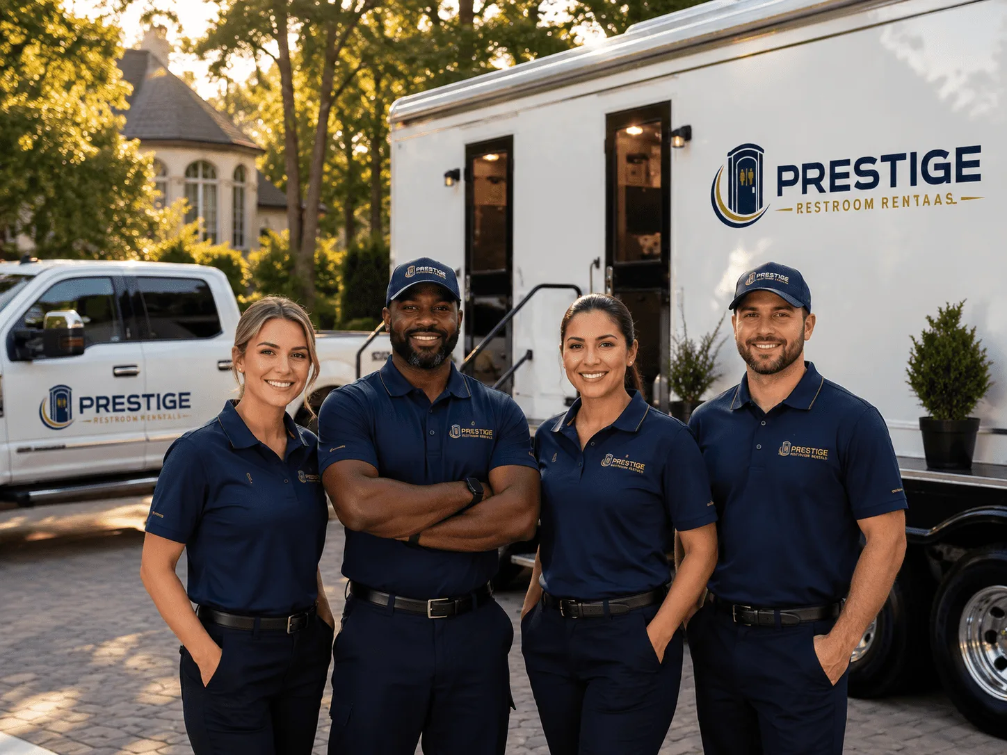 Trusted Luxury Portable Restrooms company in Ray, ND